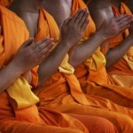 Biddende monks