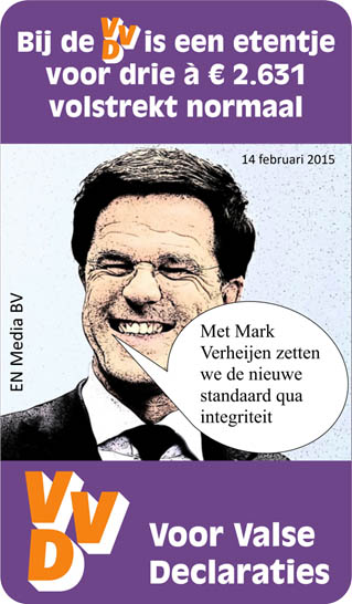 Tijdgeest Magazine maart 2015 over VVD integriteit, slavernij, poep, E.T.’s, Braco, Katharen, Semler &Tom Poes .