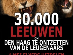 30000 leeuwen om Den Haag te ontzetten