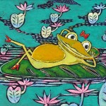 Kikker cartoon